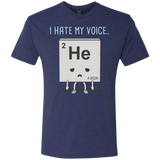 T-Shirts Vintage Navy / S I Hate My Voice Men's Triblend T-Shirt