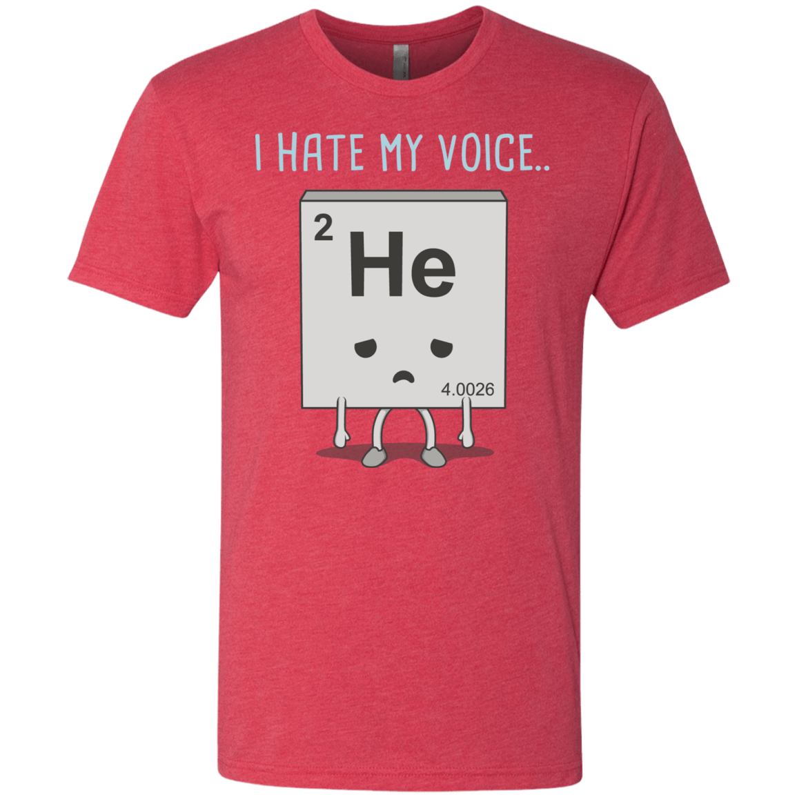 T-Shirts Vintage Red / S I Hate My Voice Men's Triblend T-Shirt