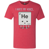 T-Shirts Vintage Red / S I Hate My Voice Men's Triblend T-Shirt