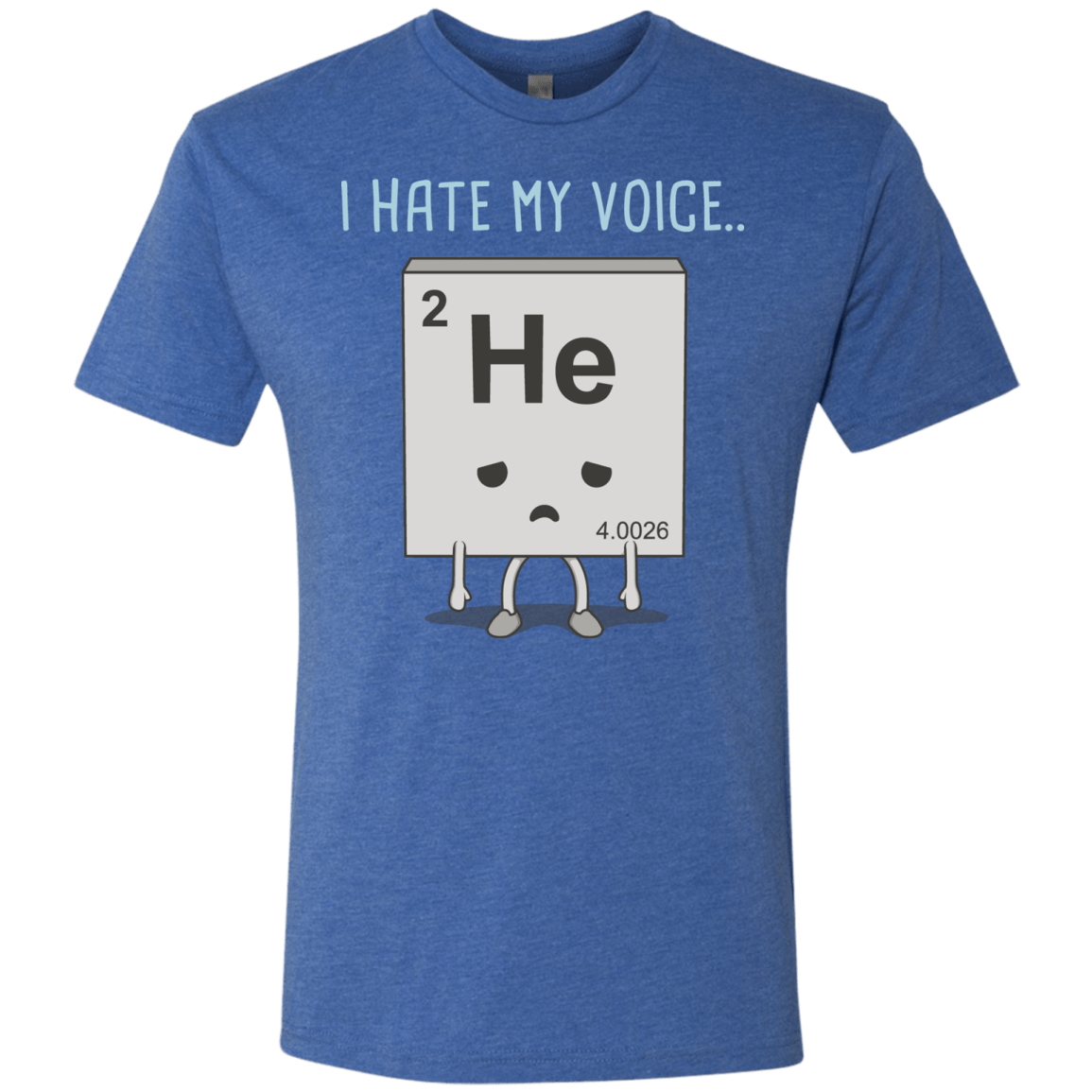 T-Shirts Vintage Royal / S I Hate My Voice Men's Triblend T-Shirt