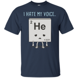 T-Shirts Navy / S I Hate My Voice T-Shirt