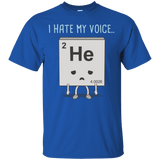 T-Shirts Royal / S I Hate My Voice T-Shirt