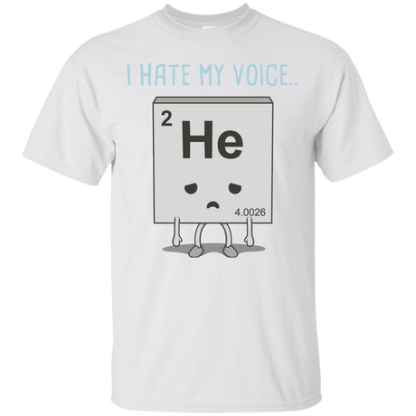 T-Shirts White / S I Hate My Voice T-Shirt