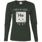 T-Shirts Forest / S I Hate My Voice Women's Long Sleeve T-Shirt