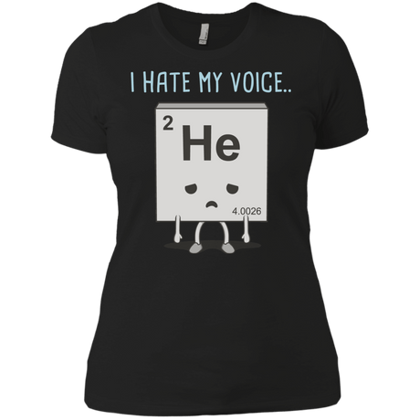 T-Shirts Black / X-Small I Hate My Voice Women's Premium T-Shirt