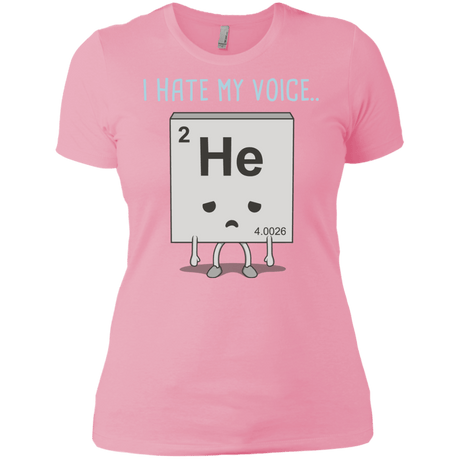 T-Shirts Light Pink / X-Small I Hate My Voice Women's Premium T-Shirt