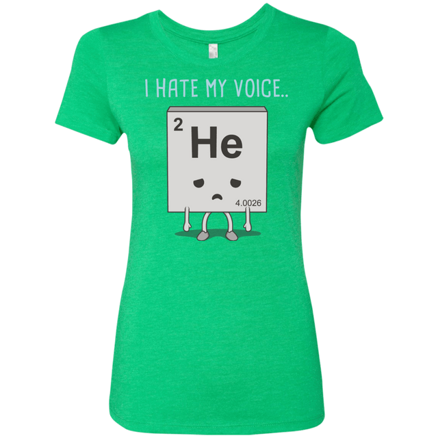 T-Shirts Envy / S I Hate My Voice Women's Triblend T-Shirt