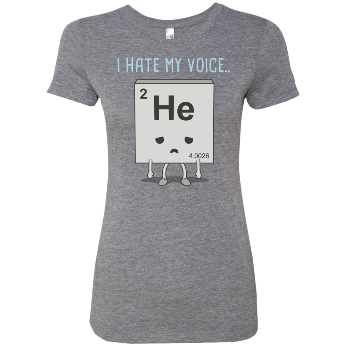 T-Shirts Premium Heather / S I Hate My Voice Women's Triblend T-Shirt