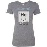 T-Shirts Premium Heather / S I Hate My Voice Women's Triblend T-Shirt