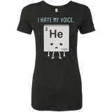 T-Shirts Vintage Black / S I Hate My Voice Women's Triblend T-Shirt