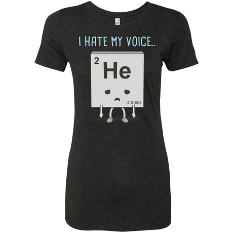 T-Shirts Vintage Black / S I Hate My Voice Women's Triblend T-Shirt