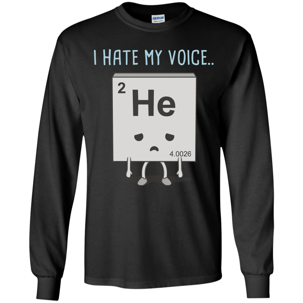 T-Shirts Black / YS I Hate My Voice Youth Long Sleeve T-Shirt