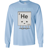 T-Shirts Light Blue / YS I Hate My Voice Youth Long Sleeve T-Shirt
