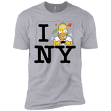 T-Shirts Heather Grey / YXS I Hate NY Boys Premium T-Shirt