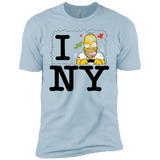 T-Shirts Light Blue / YXS I Hate NY Boys Premium T-Shirt