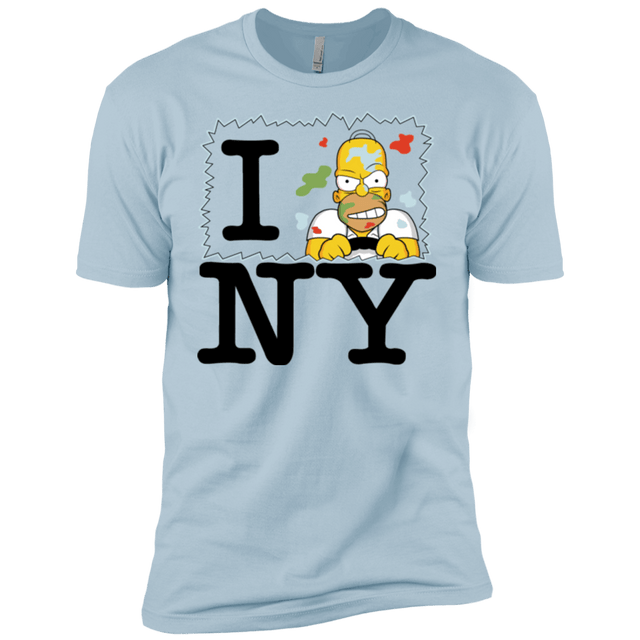 T-Shirts Light Blue / YXS I Hate NY Boys Premium T-Shirt
