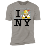 T-Shirts Light Grey / YXS I Hate NY Boys Premium T-Shirt
