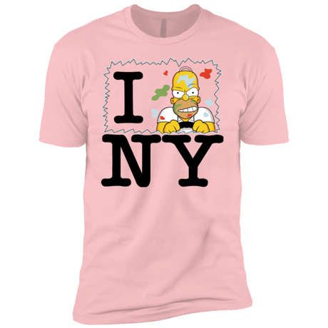 T-Shirts Light Pink / YXS I Hate NY Boys Premium T-Shirt
