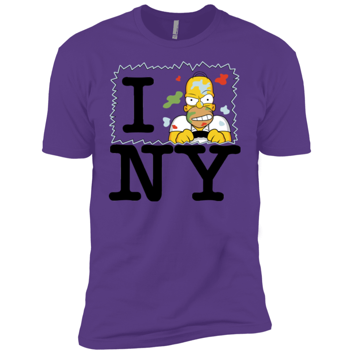 T-Shirts Purple Rush / YXS I Hate NY Boys Premium T-Shirt