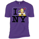 T-Shirts Purple Rush / YXS I Hate NY Boys Premium T-Shirt