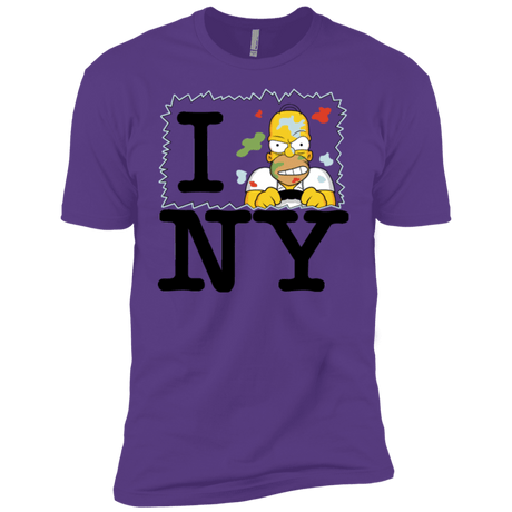 T-Shirts Purple Rush / YXS I Hate NY Boys Premium T-Shirt
