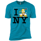 T-Shirts Turquoise / YXS I Hate NY Boys Premium T-Shirt