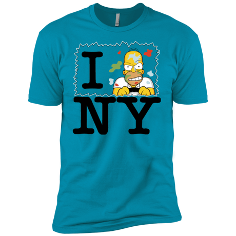 T-Shirts Turquoise / YXS I Hate NY Boys Premium T-Shirt
