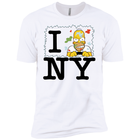 T-Shirts White / YXS I Hate NY Boys Premium T-Shirt