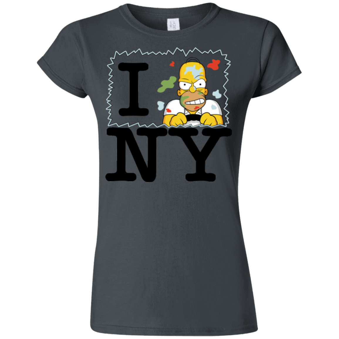 T-Shirts Charcoal / S I Hate NY Junior Slimmer-Fit T-Shirt