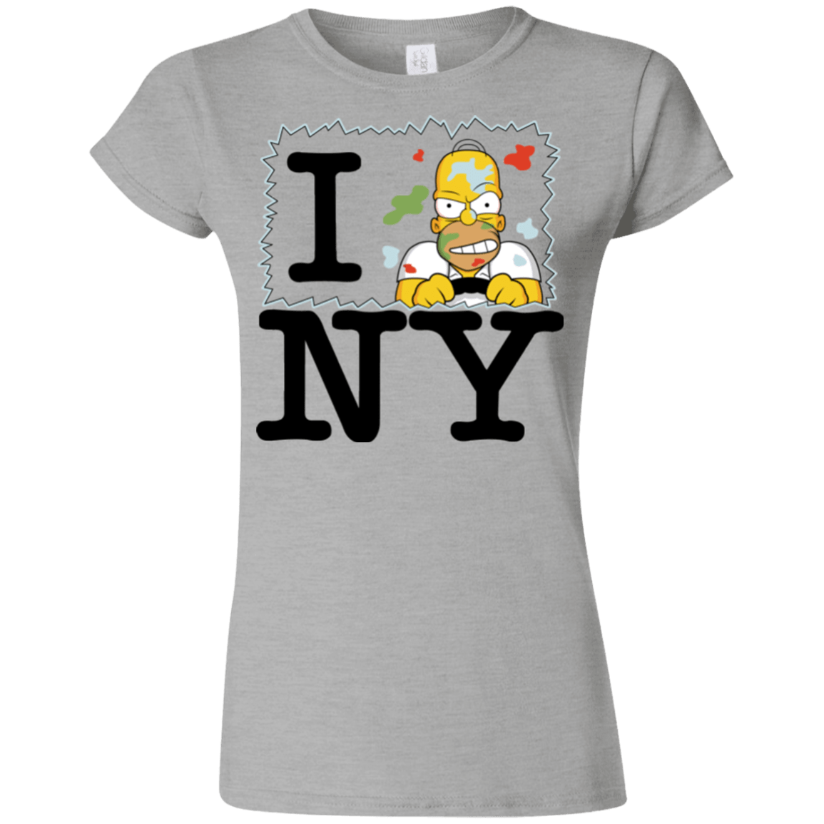 T-Shirts Sport Grey / S I Hate NY Junior Slimmer-Fit T-Shirt