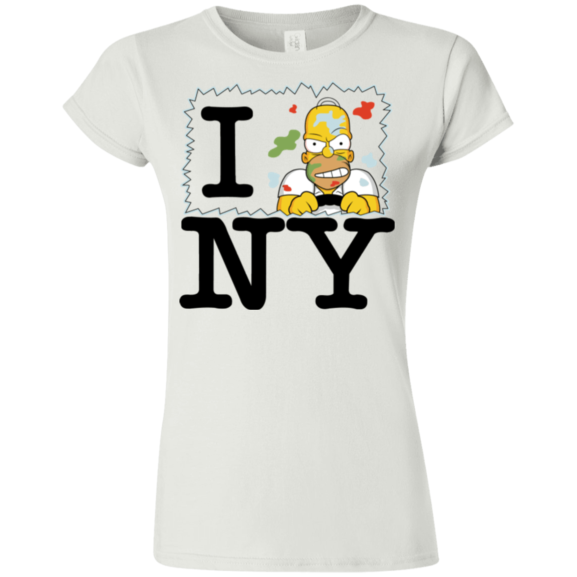 T-Shirts White / S I Hate NY Junior Slimmer-Fit T-Shirt