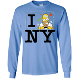 T-Shirts Carolina Blue / S I Hate NY Men's Long Sleeve T-Shirt