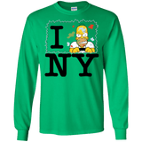 T-Shirts Irish Green / S I Hate NY Men's Long Sleeve T-Shirt