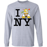 T-Shirts Sport Grey / S I Hate NY Men's Long Sleeve T-Shirt