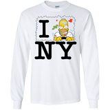 T-Shirts White / S I Hate NY Men's Long Sleeve T-Shirt