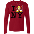 T-Shirts Cardinal / S I Hate NY Men's Premium Long Sleeve