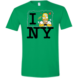T-Shirts Irish Green / S I Hate NY Men's Semi-Fitted Softstyle