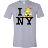 T-Shirts Sport Grey / X-Small I Hate NY Men's Semi-Fitted Softstyle