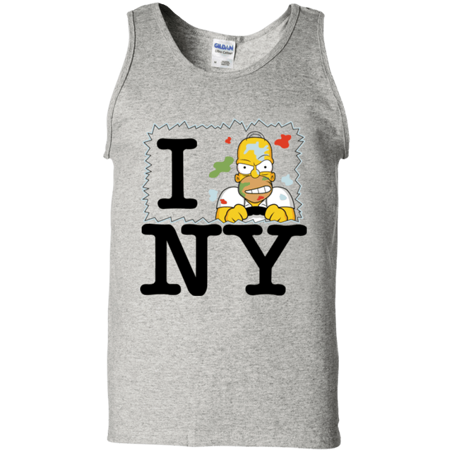 T-Shirts Ash / S I Hate NY Men's Tank Top