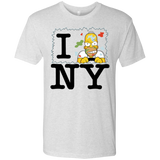 T-Shirts Heather White / S I Hate NY Men's Triblend T-Shirt