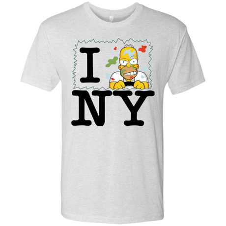 T-Shirts Heather White / S I Hate NY Men's Triblend T-Shirt
