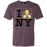 T-Shirts Vintage Purple / S I Hate NY Men's Triblend T-Shirt
