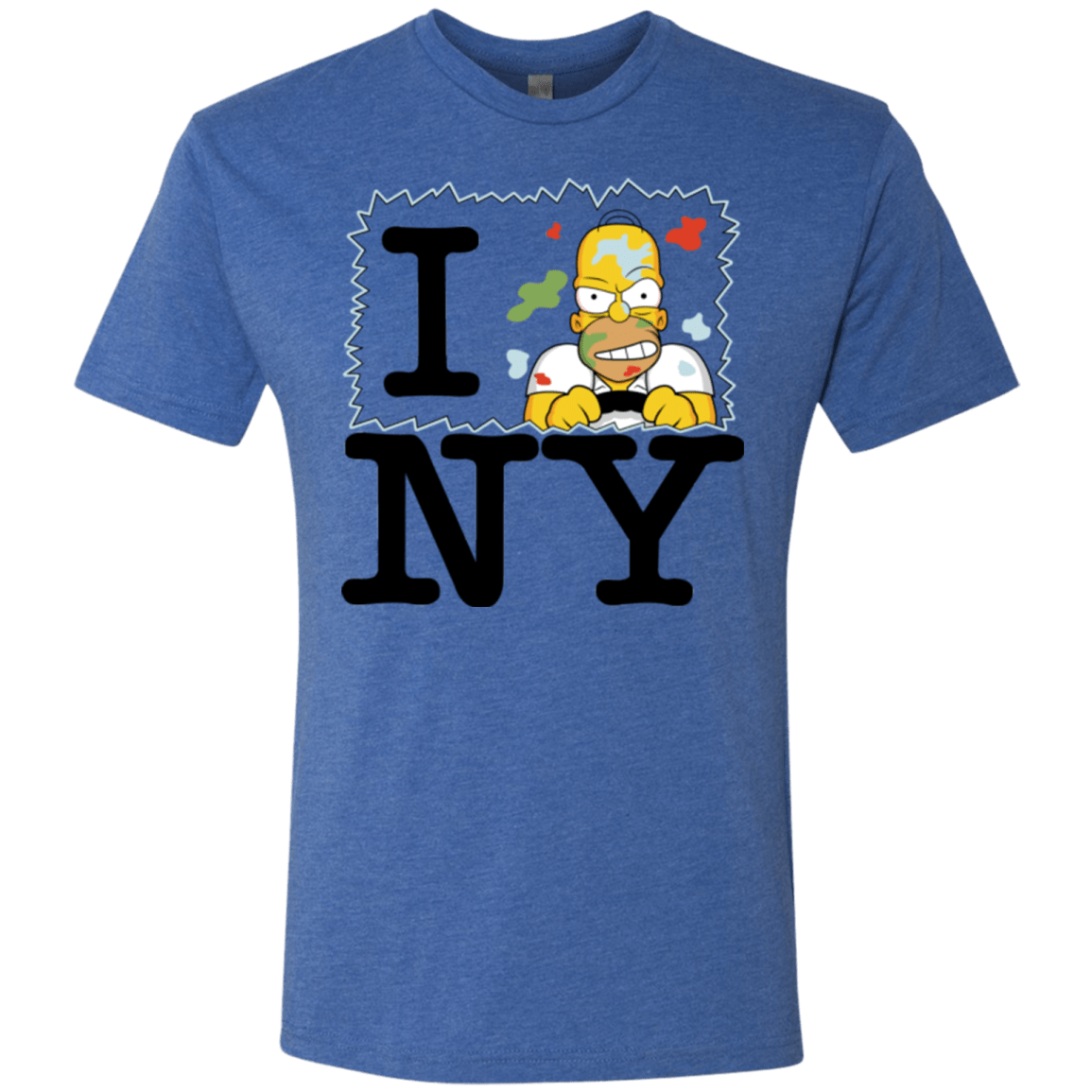 T-Shirts Vintage Royal / S I Hate NY Men's Triblend T-Shirt