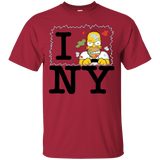 T-Shirts Cardinal / S I Hate NY T-Shirt