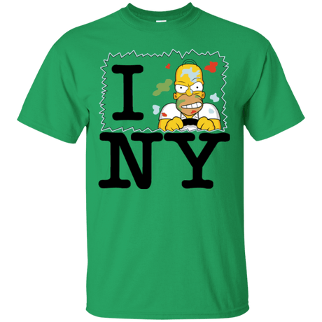 T-Shirts Irish Green / S I Hate NY T-Shirt