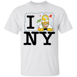 T-Shirts White / S I Hate NY T-Shirt