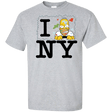 T-Shirts Sport Grey / XLT I Hate NY Tall T-Shirt