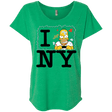 T-Shirts Envy / X-Small I Hate NY Triblend Dolman Sleeve