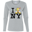 T-Shirts Sport Grey / S I Hate NY Women's Long Sleeve T-Shirt