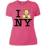 T-Shirts Hot Pink / X-Small I Hate NY Women's Premium T-Shirt